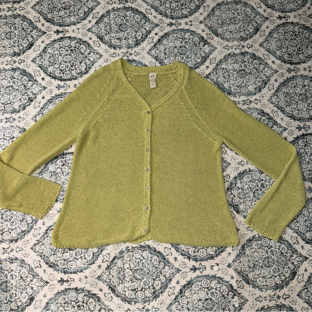 J. Jill woven cardigan sweater